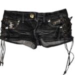 Mini shorts negros